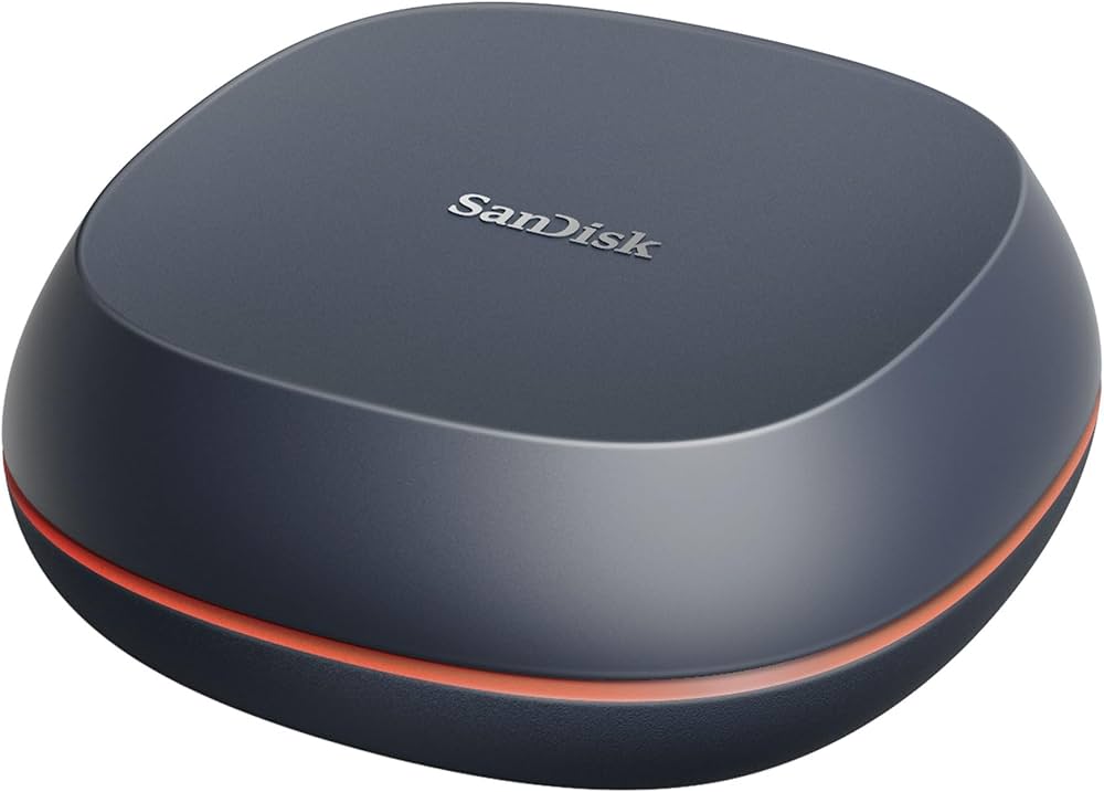 Amazon | SanDisk SSD 外付け 4TB USB 3.2 Gen 2x1 読出最大1000MB/秒
