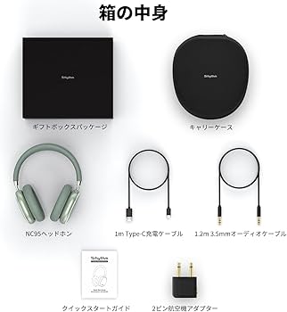 Amazon.co.jp: Srhythm NiceComfort 95 ハイブリッドノイズキャンセ