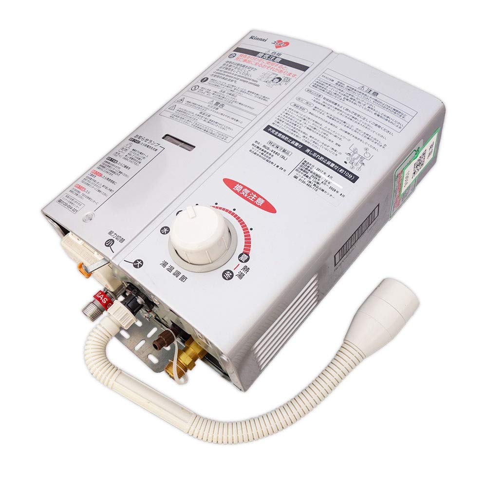 Amazon.co.jp: 小型湯沸かし器 リンナイ RUS-V560（SL） 5号ガス瞬間