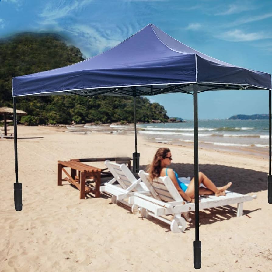 Amazon.com : 10'x10' Canopy Tent Ez Pop Up Shade Sun Shelter
