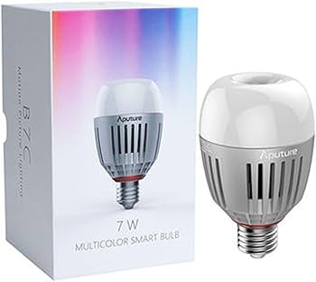 Amazon | Aputure Accent B7C 撮影電球 LED撮影ライト 7W RGBWW LED
