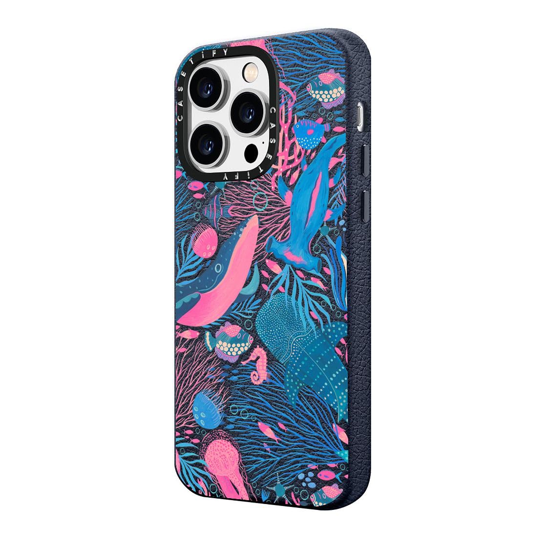 Amazon.co.jp: CASETiFY (ケースティファイ) Leather iPhone 15 Pro