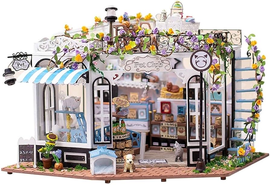 Amazon.co.jp: moin moin 1/24 ドールハウス ミニチュア 手作りキット