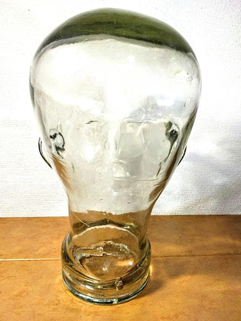 Amazon.co.jp: ヴィンテージ ガラス製 マネキンヘッド トルソー