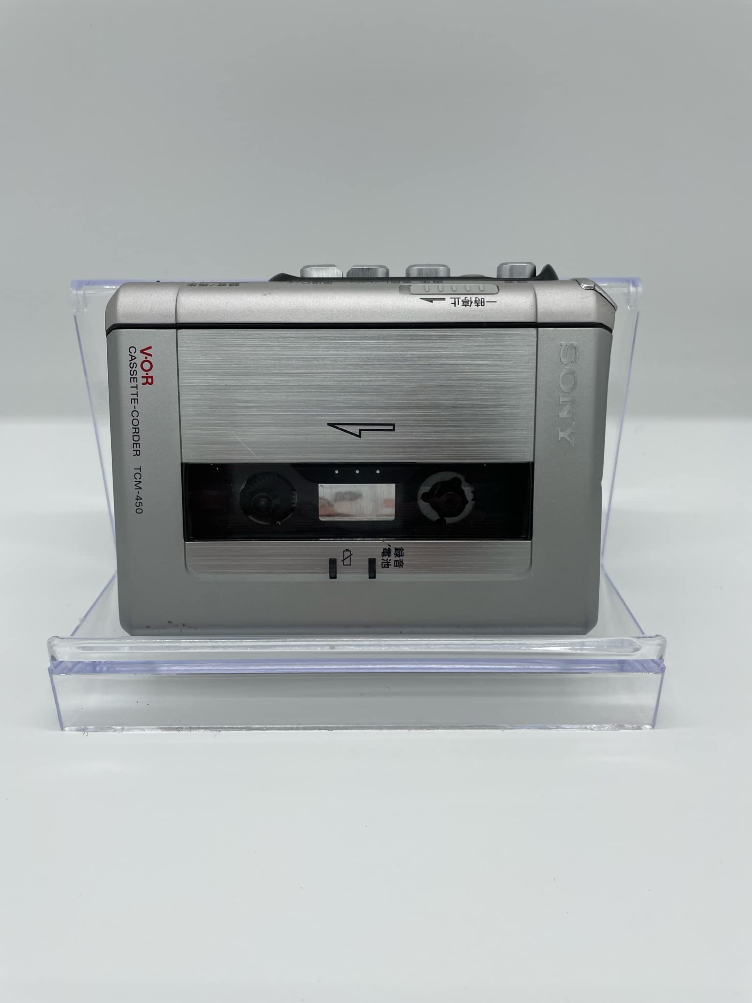 Amazon.co.jp: SONY スリムなテープレコーダー TCM-450 : 家電＆カメラ