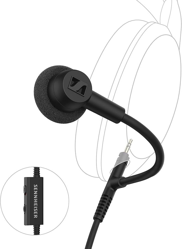 Amazon.com: Sennheiser HD 500 BAM, Plug-in Boom Arm Microphone for