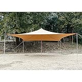 テンマクデザイン 青空タープTC レビュー。圧倒的な居住性。焚き火にも