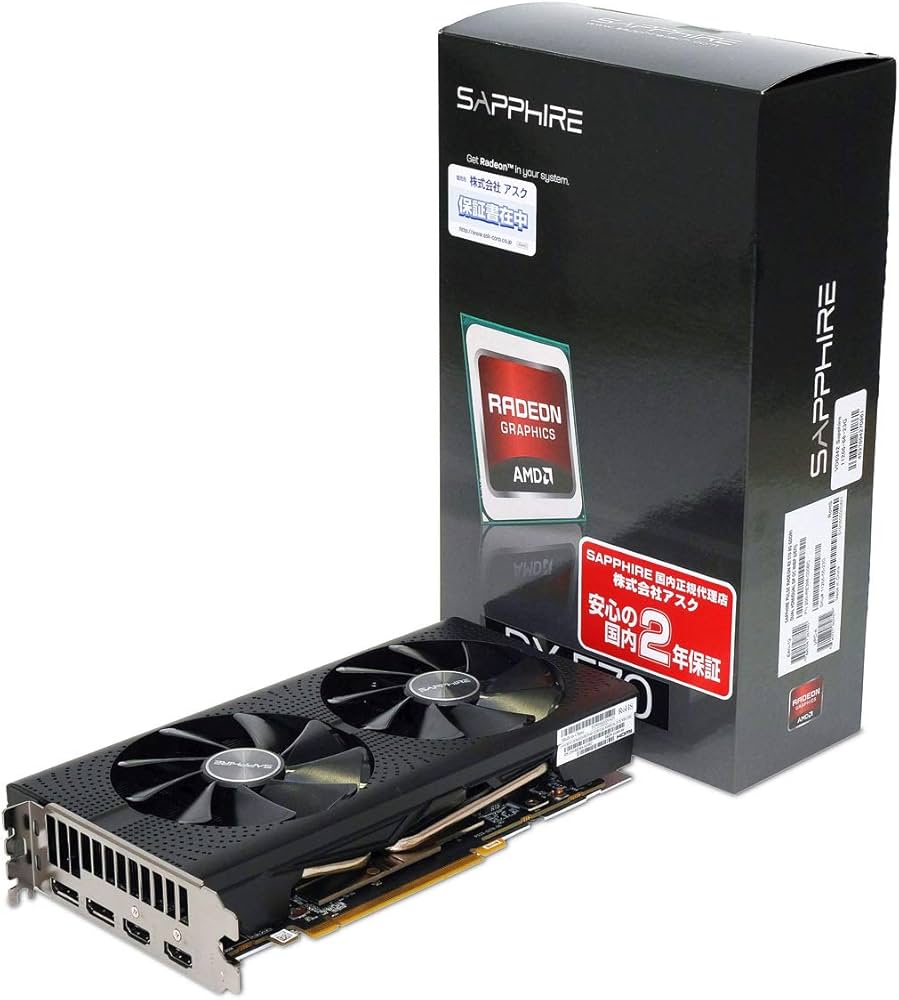 Amazon | SAPPHIRE PULSE RADEON RX 570 8G GDDR5 グラフィックス