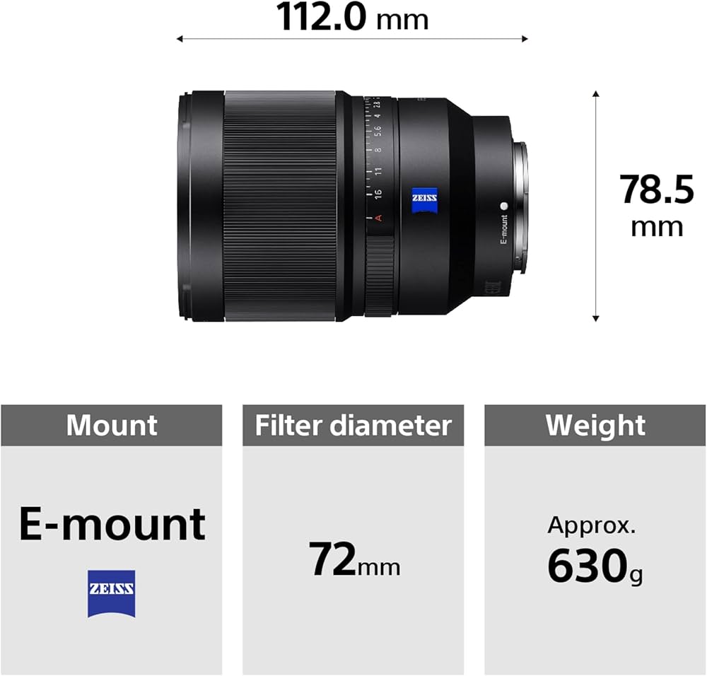 Sony Distagon T FE 35mm f/1.4 Zeiss | Vollformat, Weitwinkel