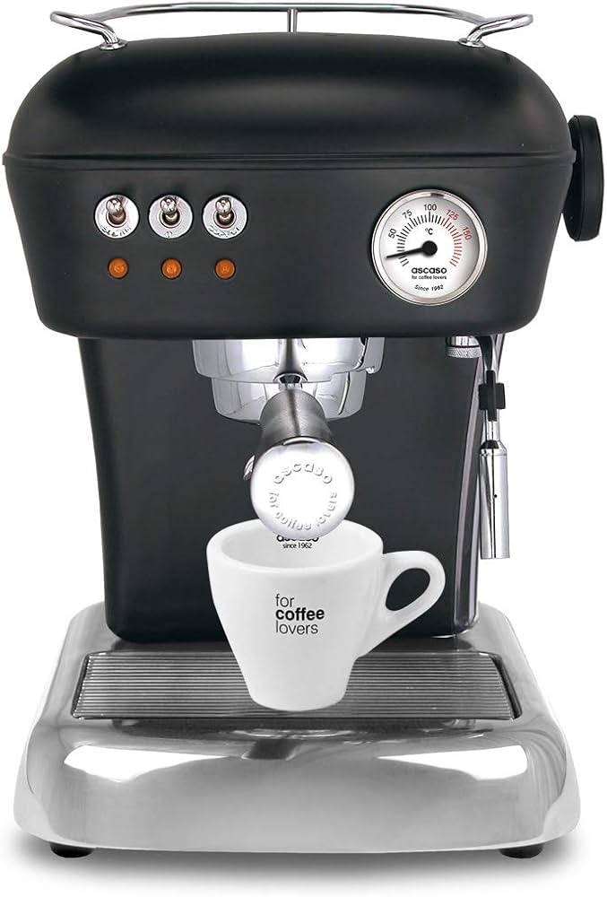 Amazon.co.jp: Ascaso Dream Zero Espresso Machine Dark Black