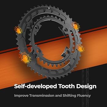 Amazon | Magene QED 軽量スプリットチェーンリング PES-P505/P515