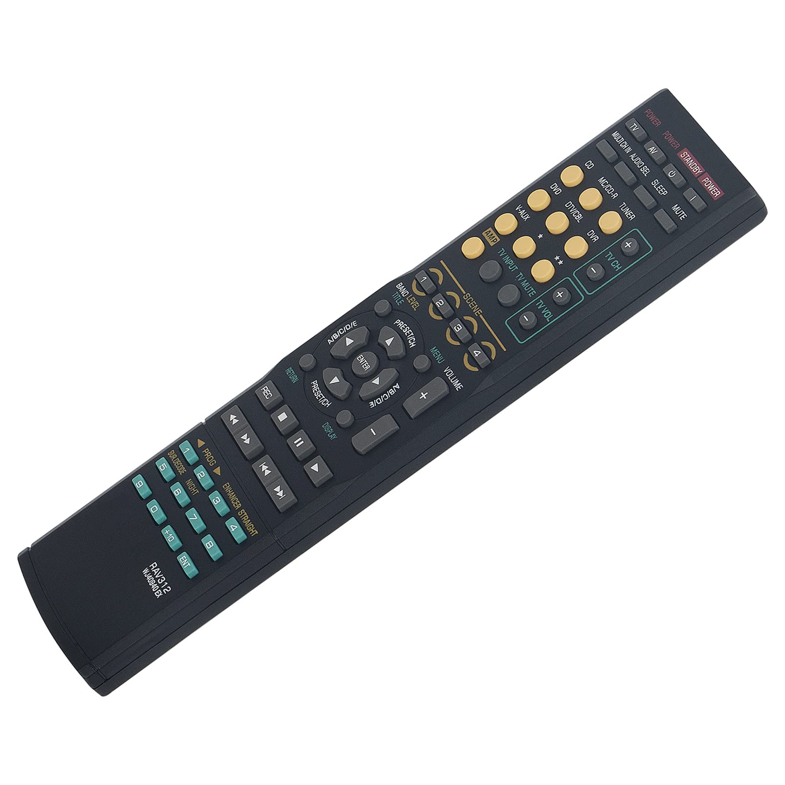 Amazon | RAV312 WJ40940EX 交換用リモコン ヤマハ ホームシアター AV