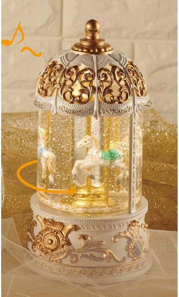 Amazon.co.jp: 【廃番】LEDスノーイングライト メリーゴーランド