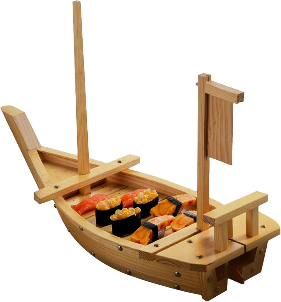 Amazon.co.jp: JIKANNOYA 舟盛り 器 特大 寿司ボート 寿司船 舟盛り の