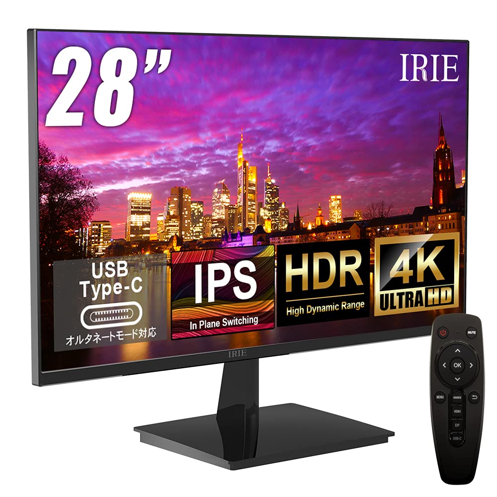 Amazon.co.jp: FFF モニター ディスプレイ 28インチ 4K ips Type-C HDR