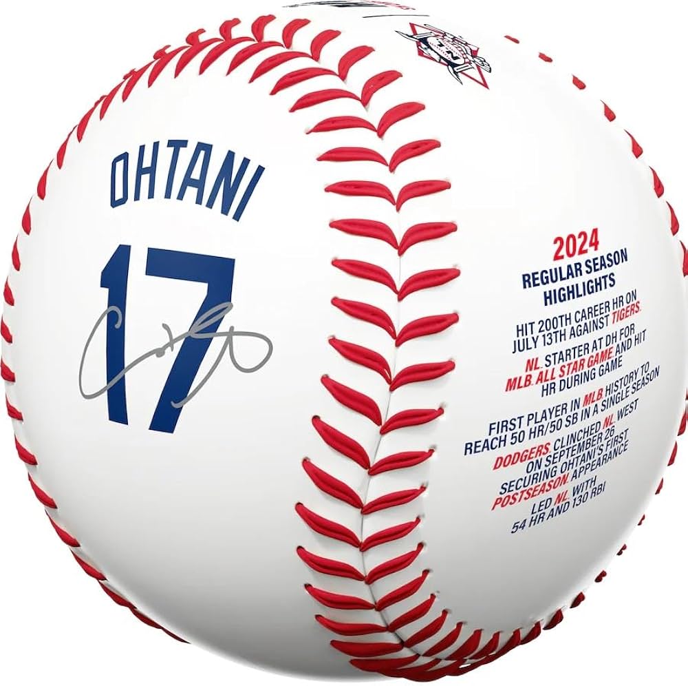 Amazon | 【海外限定】大谷翔平 2024 MVP記念ボール ロサンゼルス