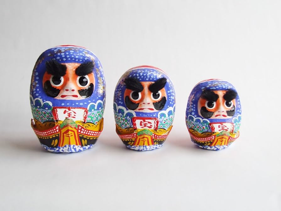 Amazon | 郷土玩具 民藝 宮城県 仙台張子 松川だるま 宝船 4寸 | 民芸