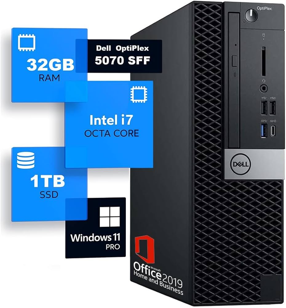 Amazon.co.jp: 【整備済み品】 DELL OptiPlex 5070 SFF 第9世代 i7