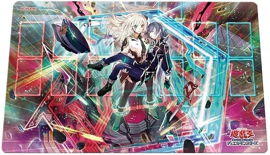 Amazon | 遊戯王プレイマット 閃刀姫 レイ ロゼ 閃刀起動リンケージ 閃