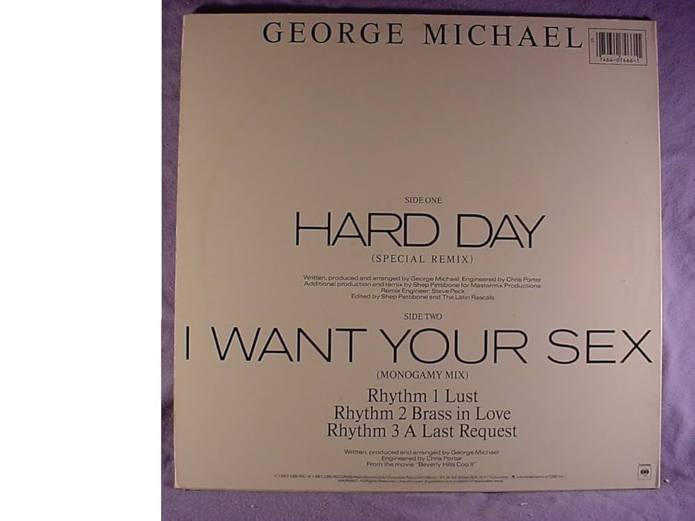 George Michael - Hard Day Special Remix : I Want Your Sex (Special
