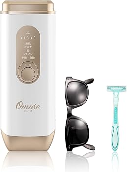Amazon | 【サロン級IPL光脱毛器】Omuse 脱毛器 vio対応 髭 顔 ワキ