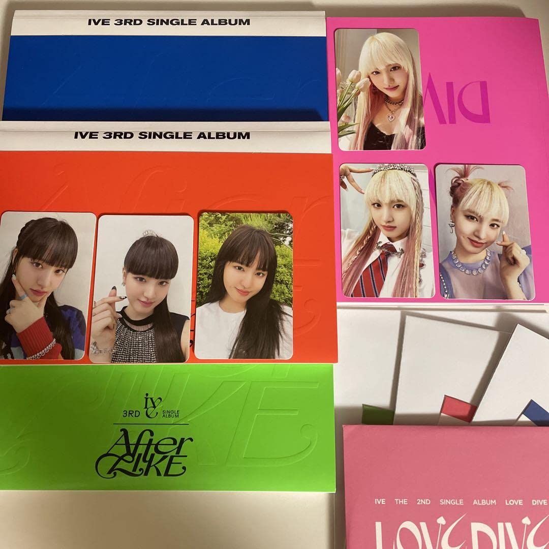 Amazon.co.jp: ive アルバム リズ トレカ afterlike Lovedive : ホビー