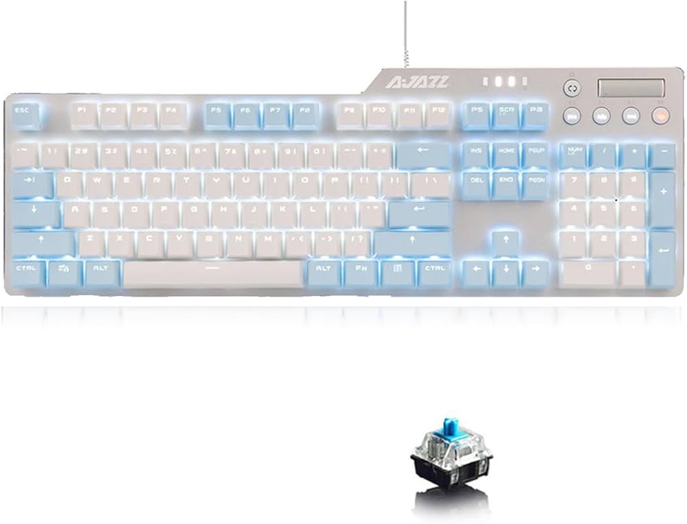 Amazon | Ajazz AK35i メカニカルキーボード 美しい有線ゲーミング