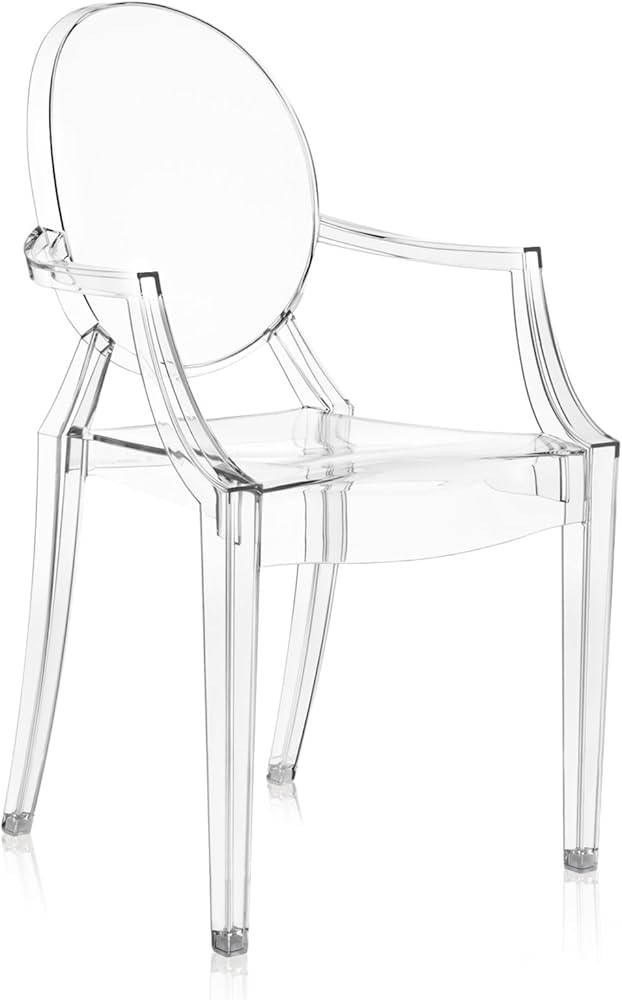 Amazon｜Kartell(カルテル) ダイニングチェア 『LOUIS GHOST(ルイ