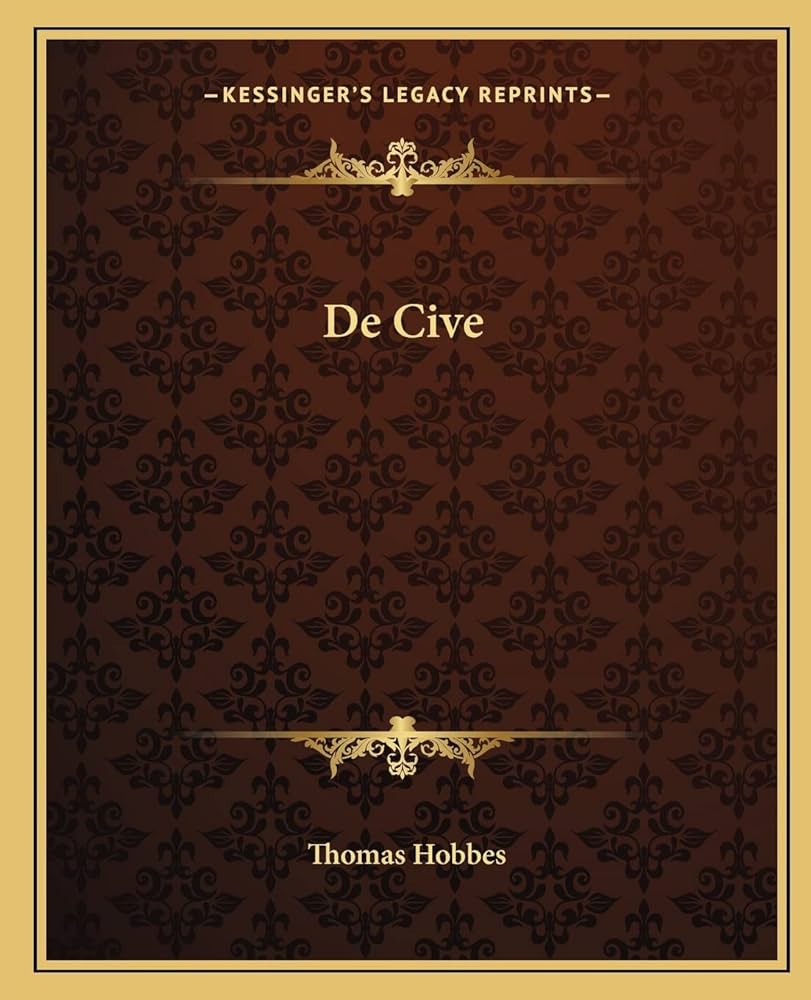 Amazon | De Cive | Hobbes, Thomas | 17th Century
