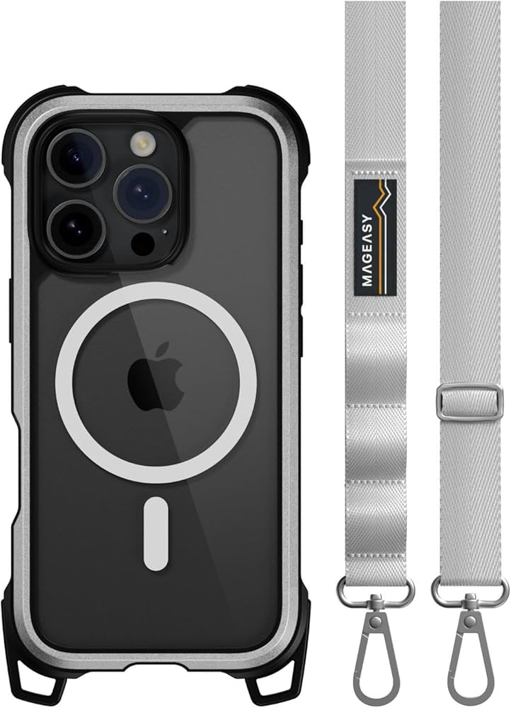 Amazon.co.jp: 【MagEasy】 iPhone 16 Pro 対応 ケース ショルダー