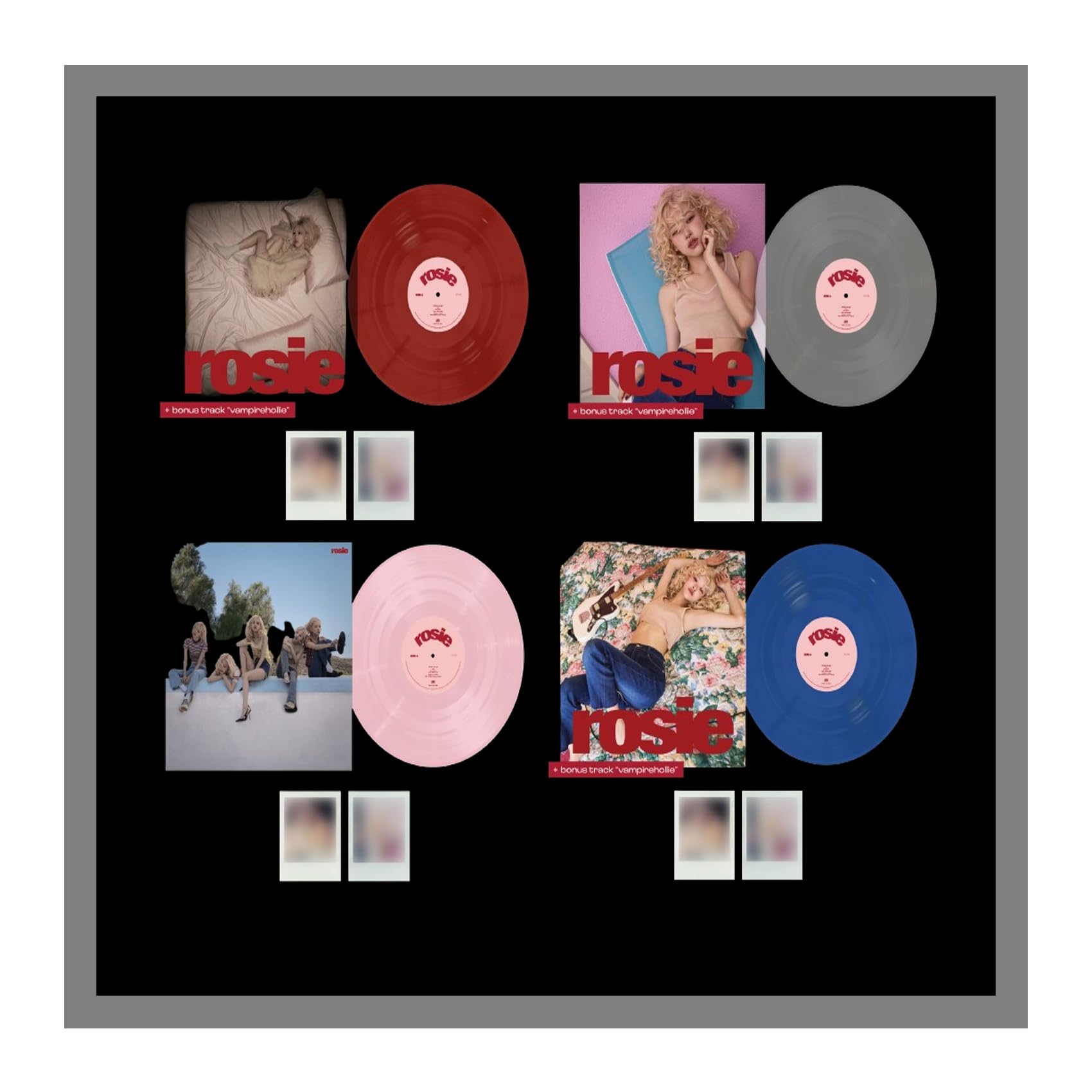 Amazon.com: BLACK'PINK ROSÉ rosie 1st Studio Album LP Vinyl