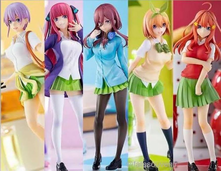 Amazon.co.jp: 五等分の花嫁 P O P UP PARADE 5種コンプセット : おもちゃ