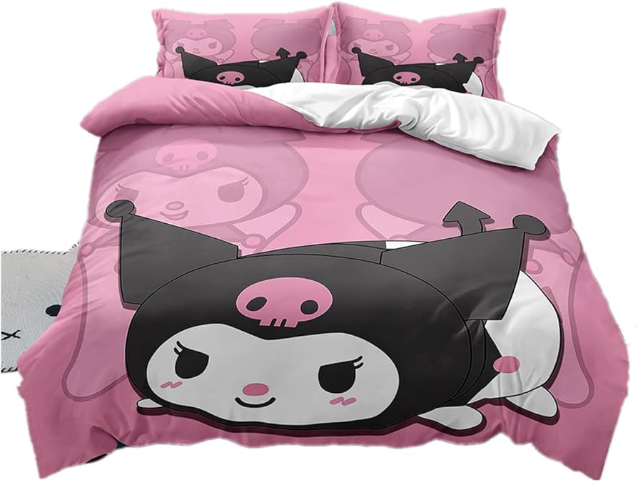 Amazon｜サンリオ クロミ 布団カバーセット 3点セット(掛け布団カバー