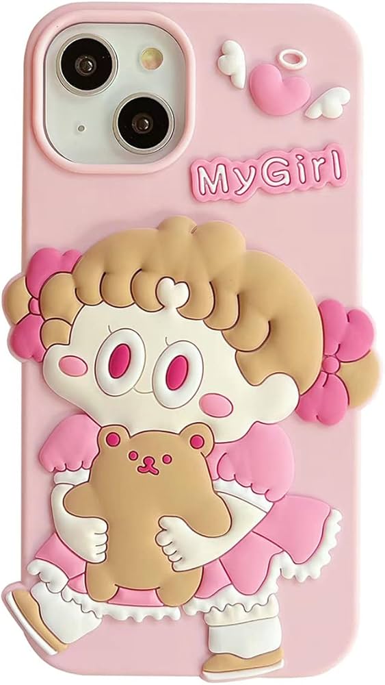 Amazon.co.jp: QoKcoahn iPhone 13 Pro Max用ケース、かわいい3D