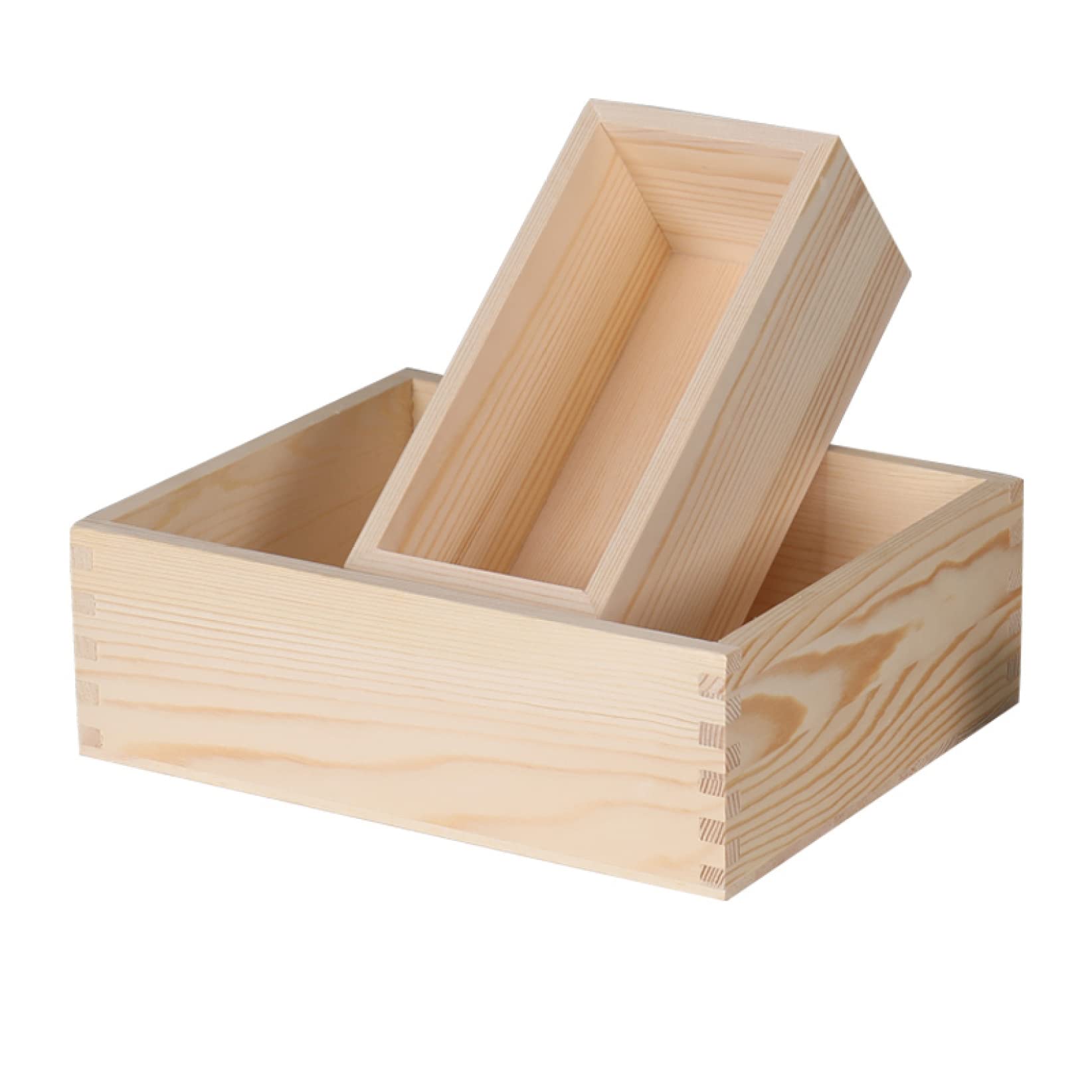 Amazon｜MJKQ9 収納ボックス 木製 アンティーク 雑貨 木製収納ケース