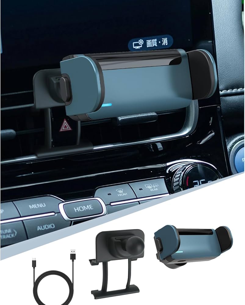 Amazon.co.jp: BIBIBO 新型 MX系 アクア 専用 スマホホルダー 車載