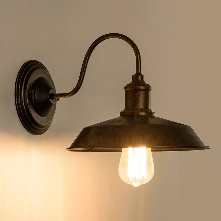 Amazon.co.jp : ブラケットライト レトロ ウォールランプ 工業北欧風