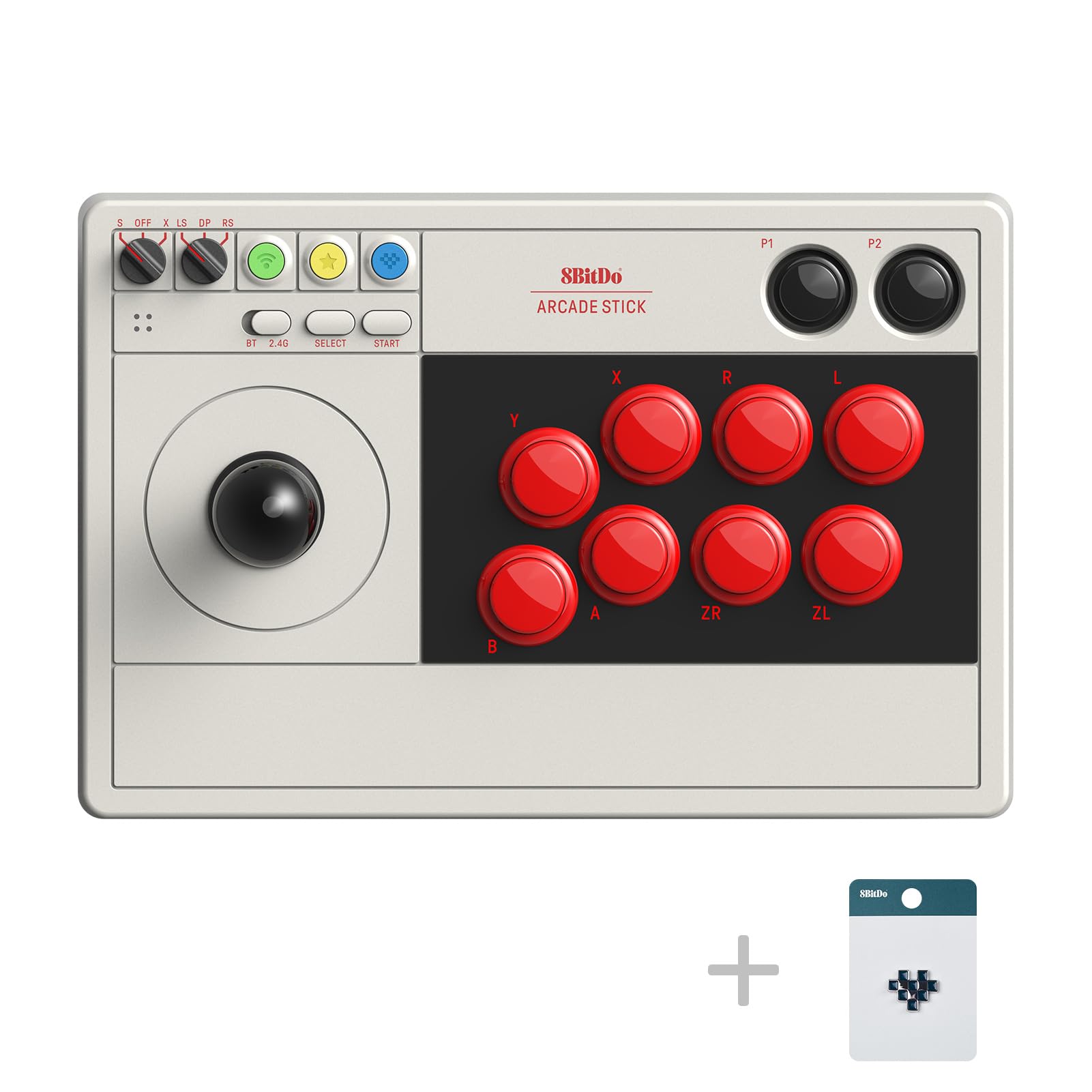 Amazon.com: 8Bitdo Arcade Stick for Switch & Windows, Arcade Fight