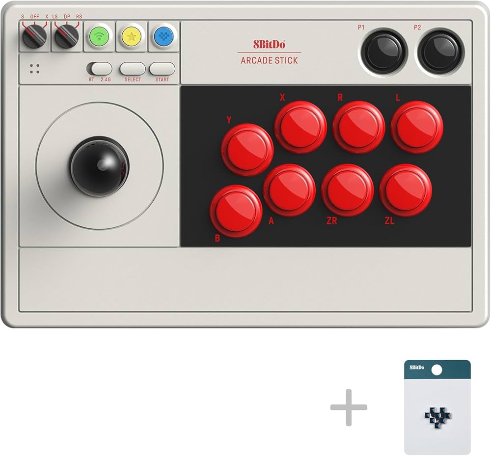 8Bitdo Arcade Stick for Switch & Windows : Amazon.ca: Video Games