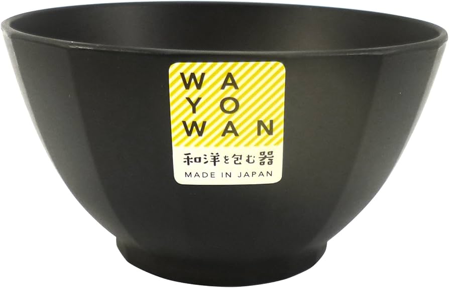 Amazon.co.jp: アサヒ興洋 お椀 大椀 角型 こげ茶 1個入 日本製 食洗機