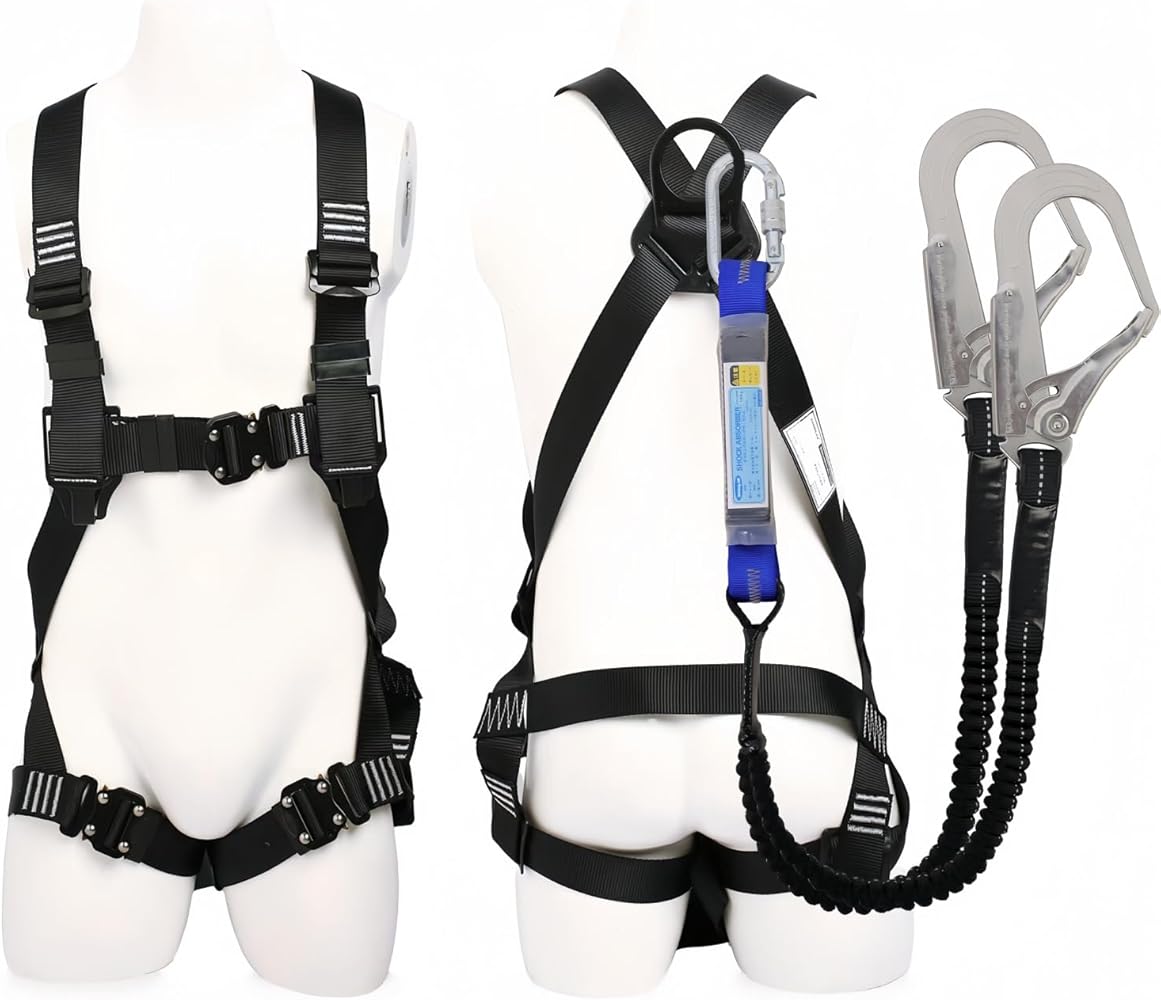 Amazon.co.jp: [Starting HN] フルハーネス 新規格 安全帯 セット 墜落