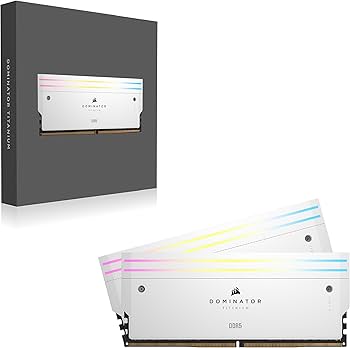 Amazon.com: CORSAIR Dominator Titanium RGB DDR5 RAM 96GB (2x48GB