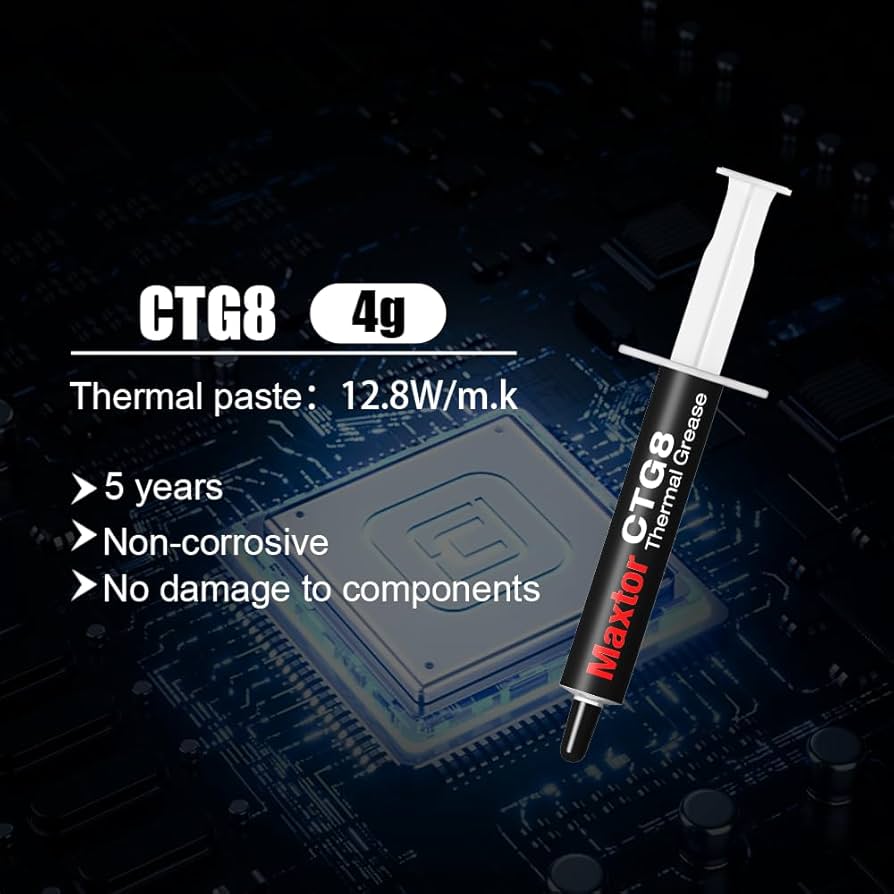 Maxtor CTG8 4 Grams Thermal Compound Paste Heat Sink for IC