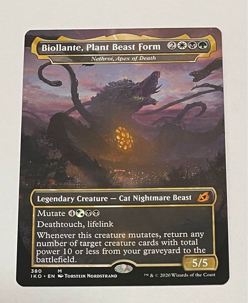 Amazon.co.jp: MTG 植獣形態、ビオランテ Biollante 英語版 1枚 : おもちゃ