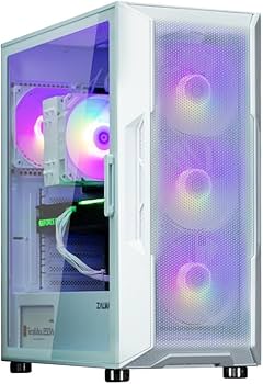 Amazon | ZALMAN i3 NEO ARGB White ミドルタワー型PCケース ホワイト