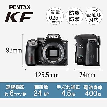 Amazon | PENTAX KF ボディ クリスタルホワイト APS-Cデジタル一眼レフ