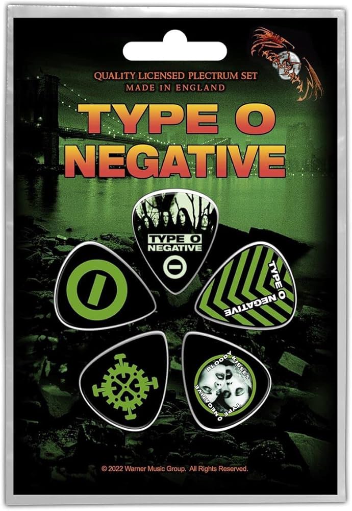 Amazon.com: Razamataz Type O Negative - World Coming Down Pick Set