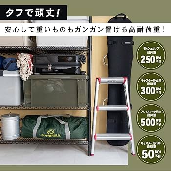 Amazon｜コーナン LIFELEX ラック スチール メタル ワイヤー システム