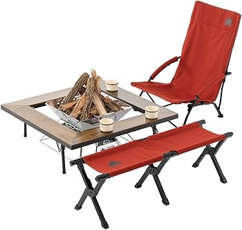 Amazon | ロゴス(LOGOS) Tradcanvas 難燃BRICK・囲炉裏ベンチ 73173129