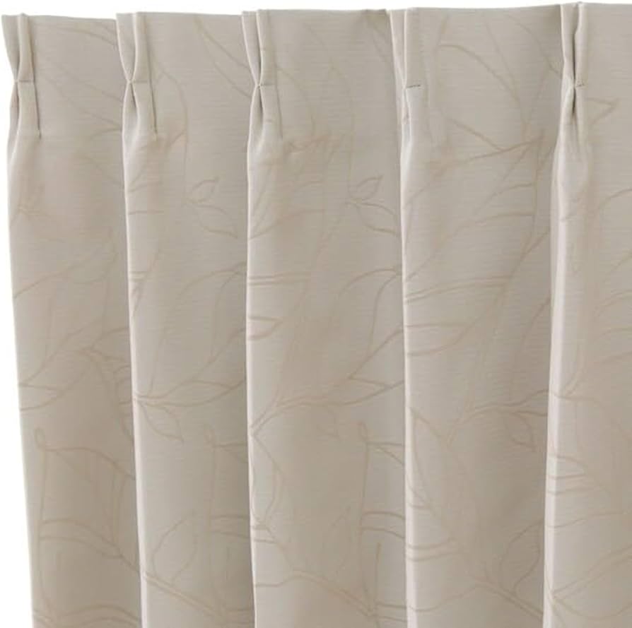 Amazon｜ニトリ(NITORI) 遮光1級 遮熱 遮音 カーテン リラ 幅100×丈